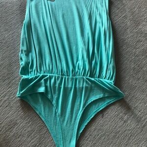 Top with built in thong and snap - New with tags